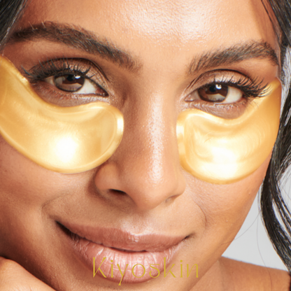 KİYOSKİN - 24K Gold & Collagen Crystal Eye Mask