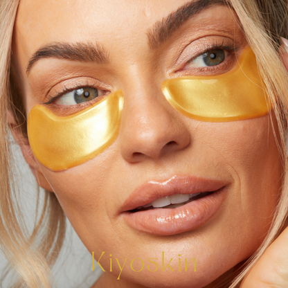 KİYOSKİN - 24K Gold & Collagen Crystal Eye Mask